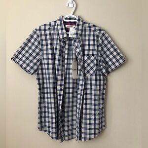 Ben Sherman Short Sleeve Button Down - Size L - NWT